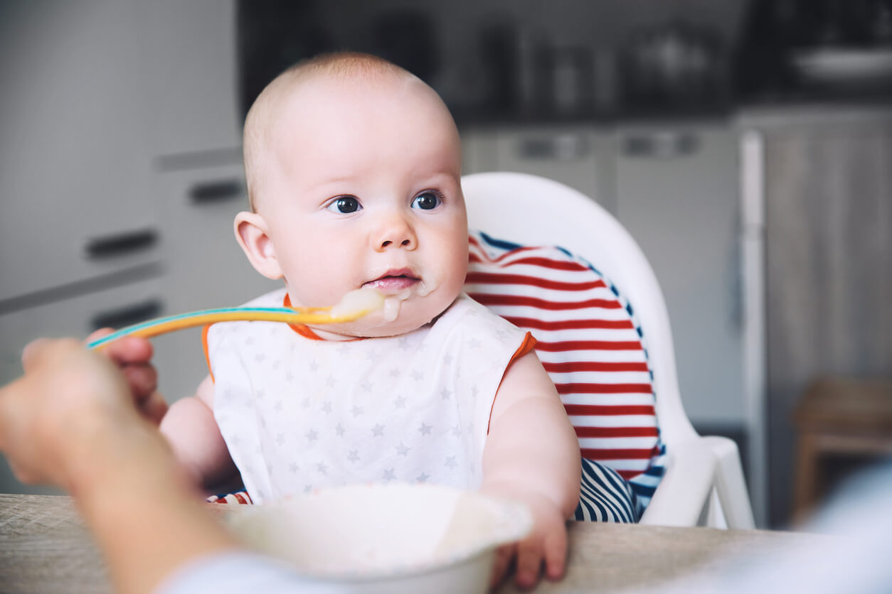 El desayuno del bebé a partir de 1 año