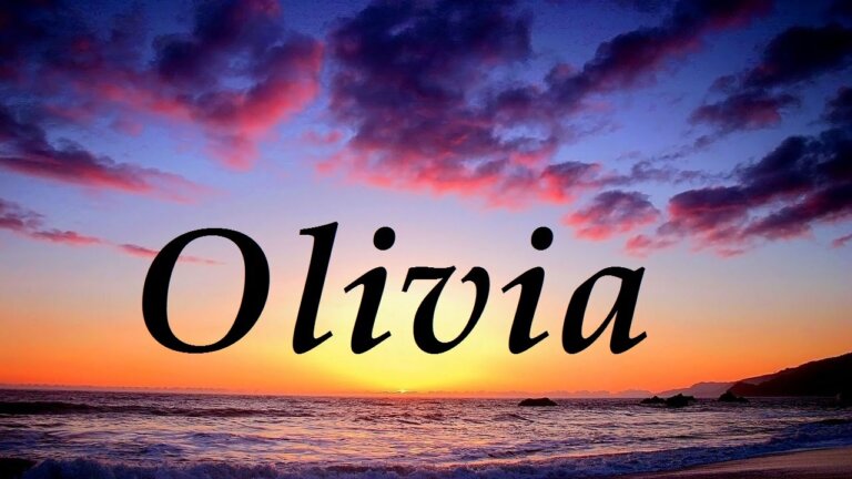 Origen y significado del nombre de Olivia