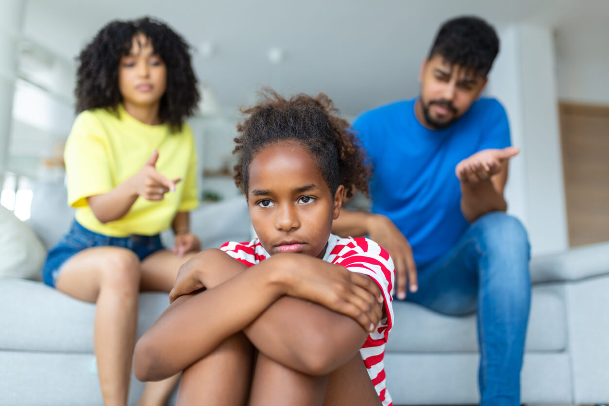 A girl who feels misunderstood by her parents.