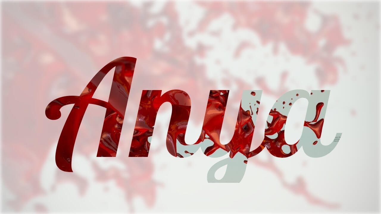Origen y significado de Anya