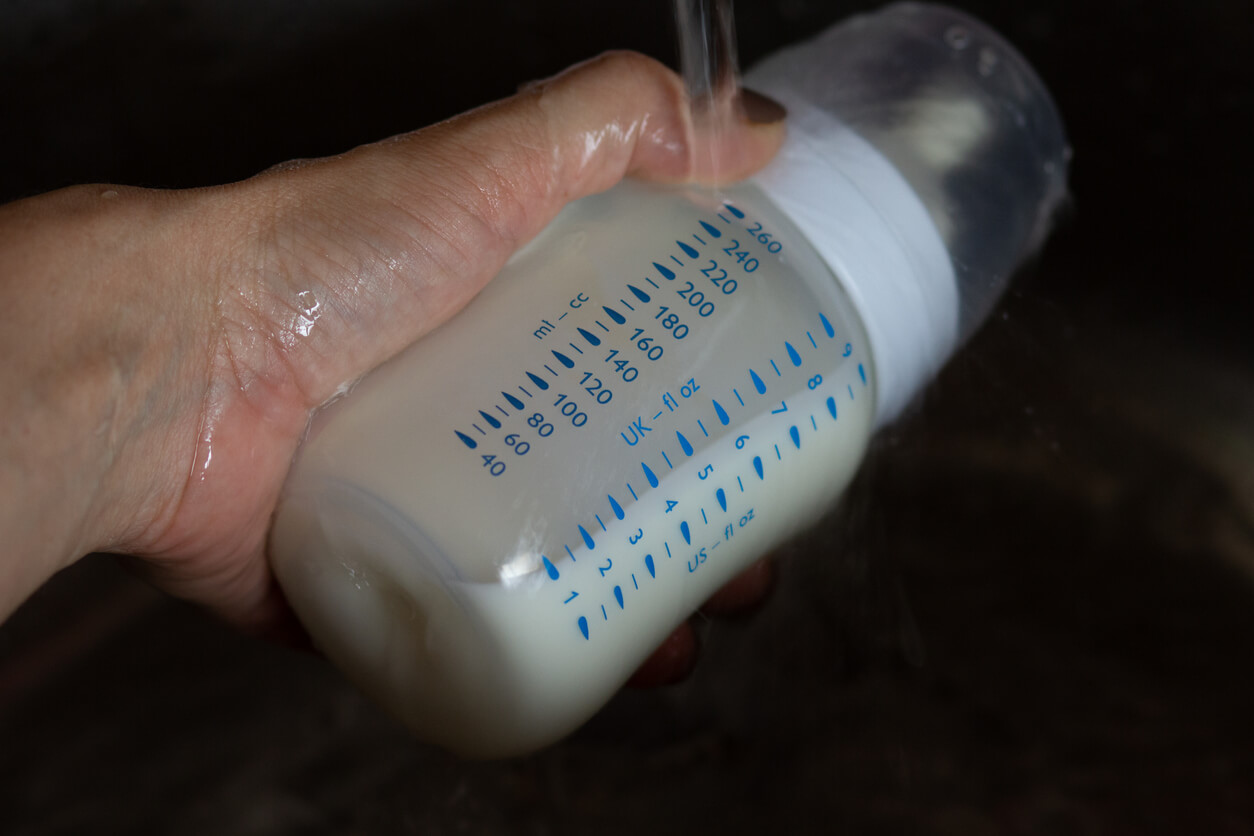 latte materno congelato