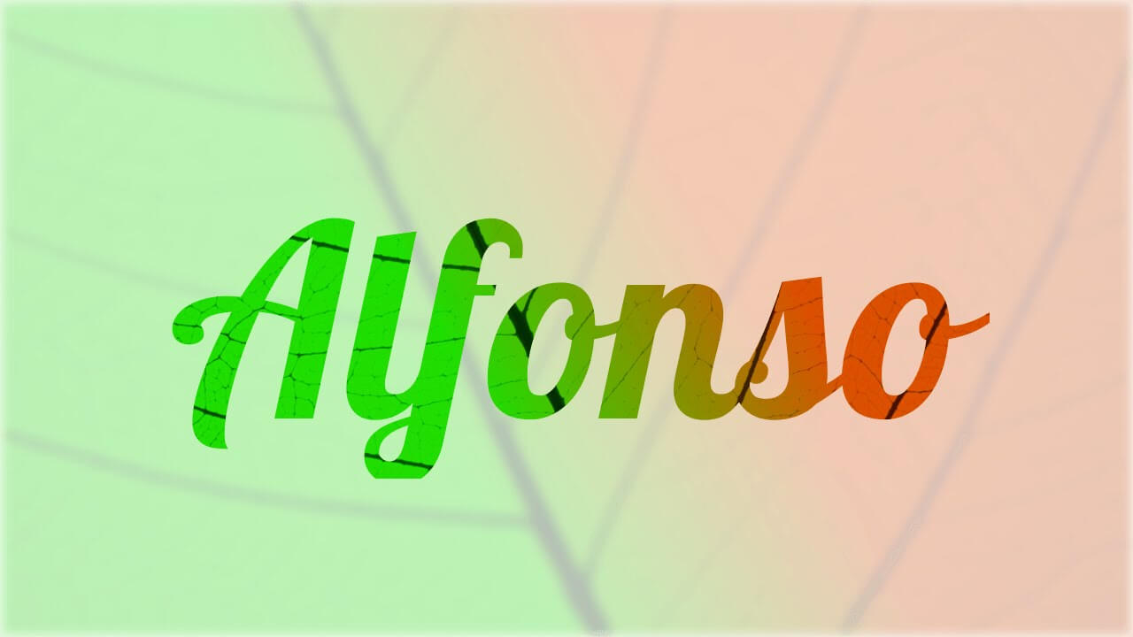 Origen y significado de Alfonso