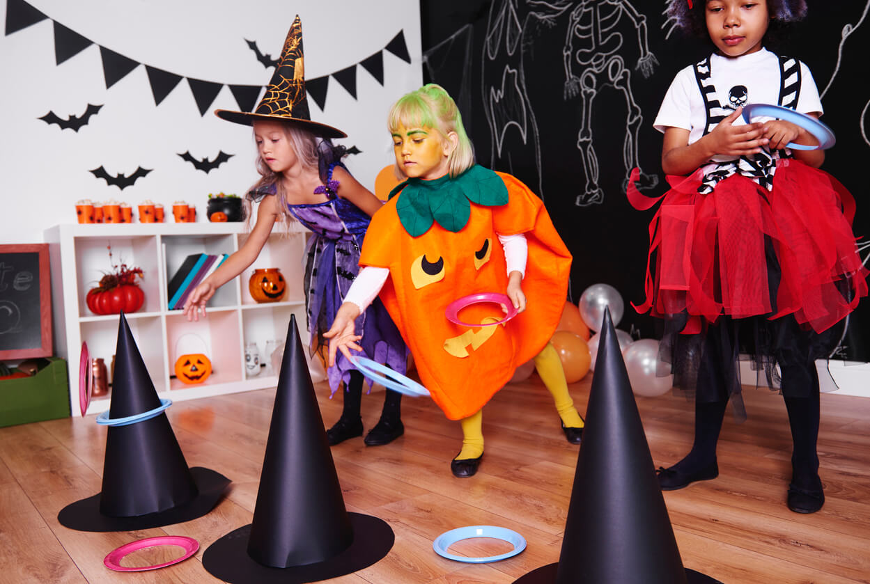 Eksempel på Halloween-lege for børn