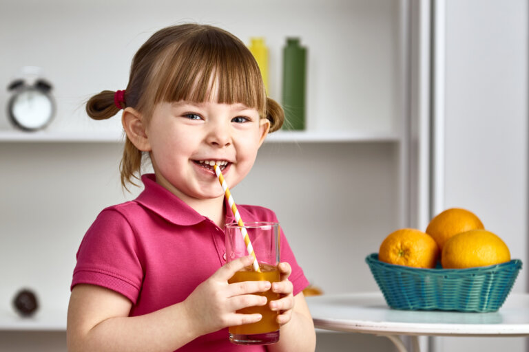 La vitamina C en la dieta de los niños