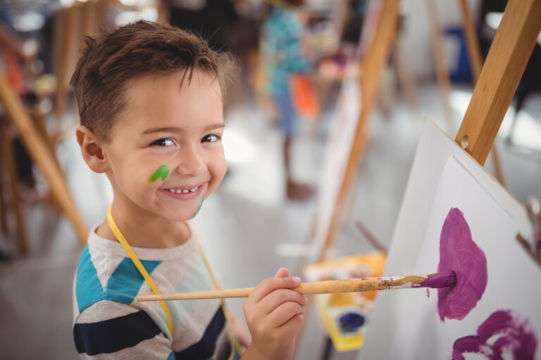 8 beneficios del arte para los niños