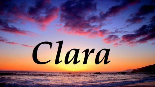 Origen y significado del nombre de Clara