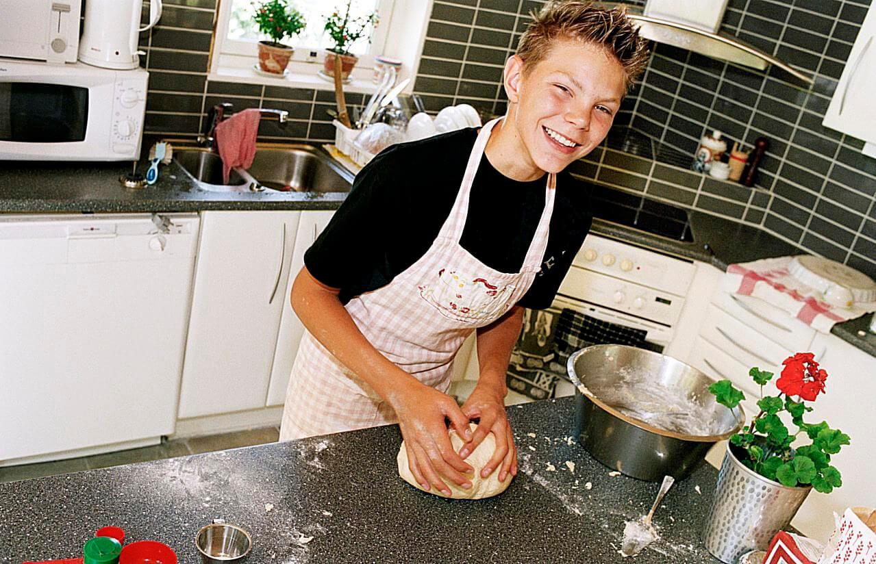 Adolescentes interesados por la gastronomía