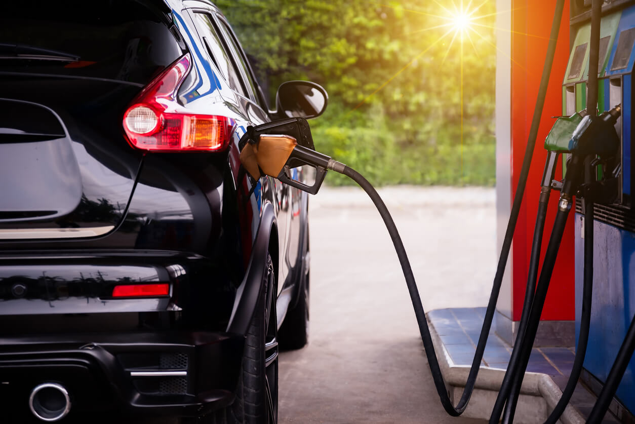 Filling up in the morning can help you save gas.