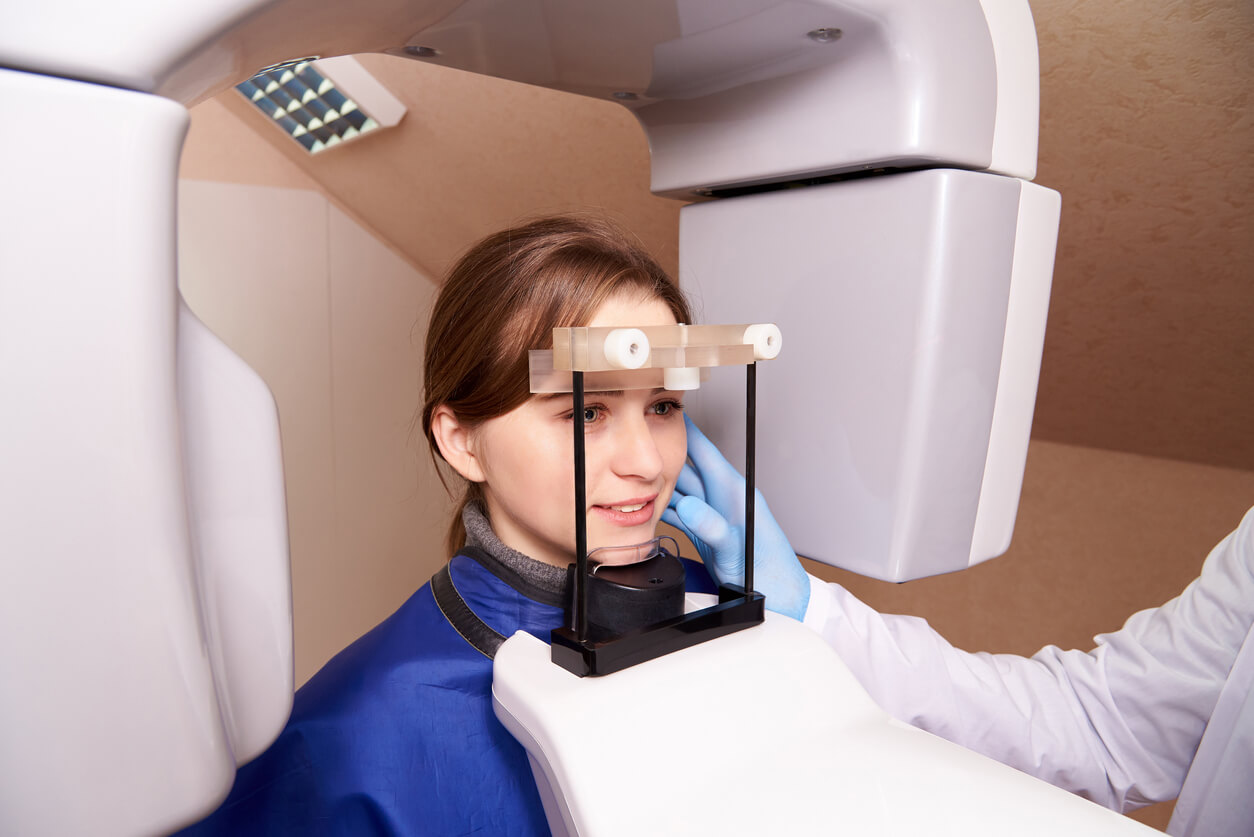 Radiographie dentaire.