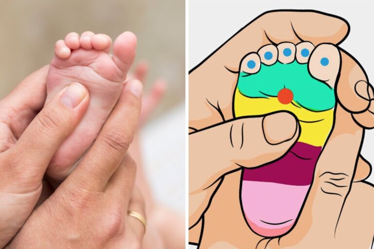 Reflexología para dormir al bebé: cómo hacerlo y beneficios