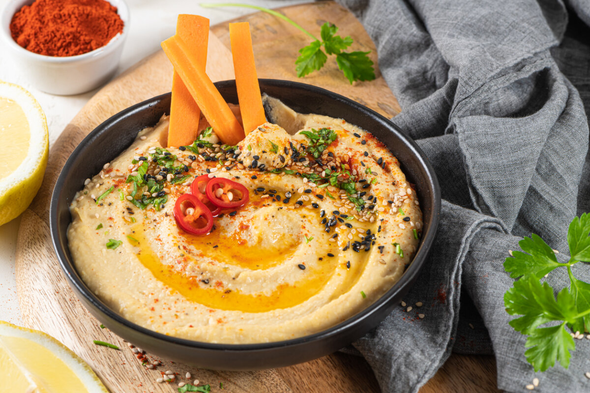 Consumir hummus embarazo