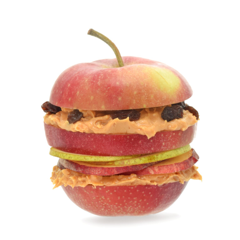 Mille feuille de pomme.
