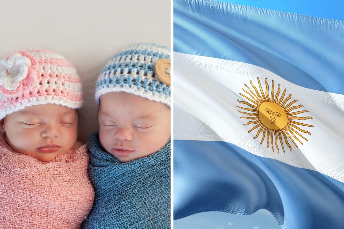 Nombre de bebés en Argentina