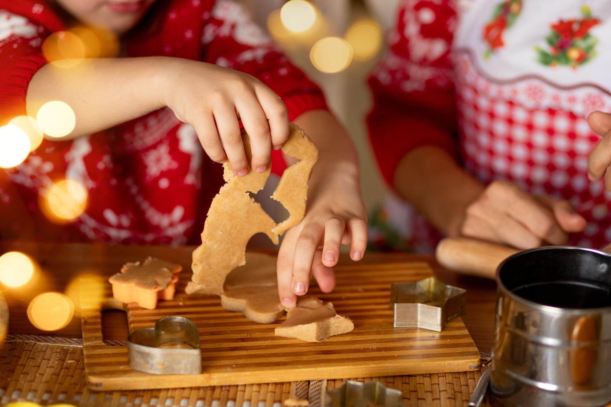 Recetas de galletas de Navidad para niños