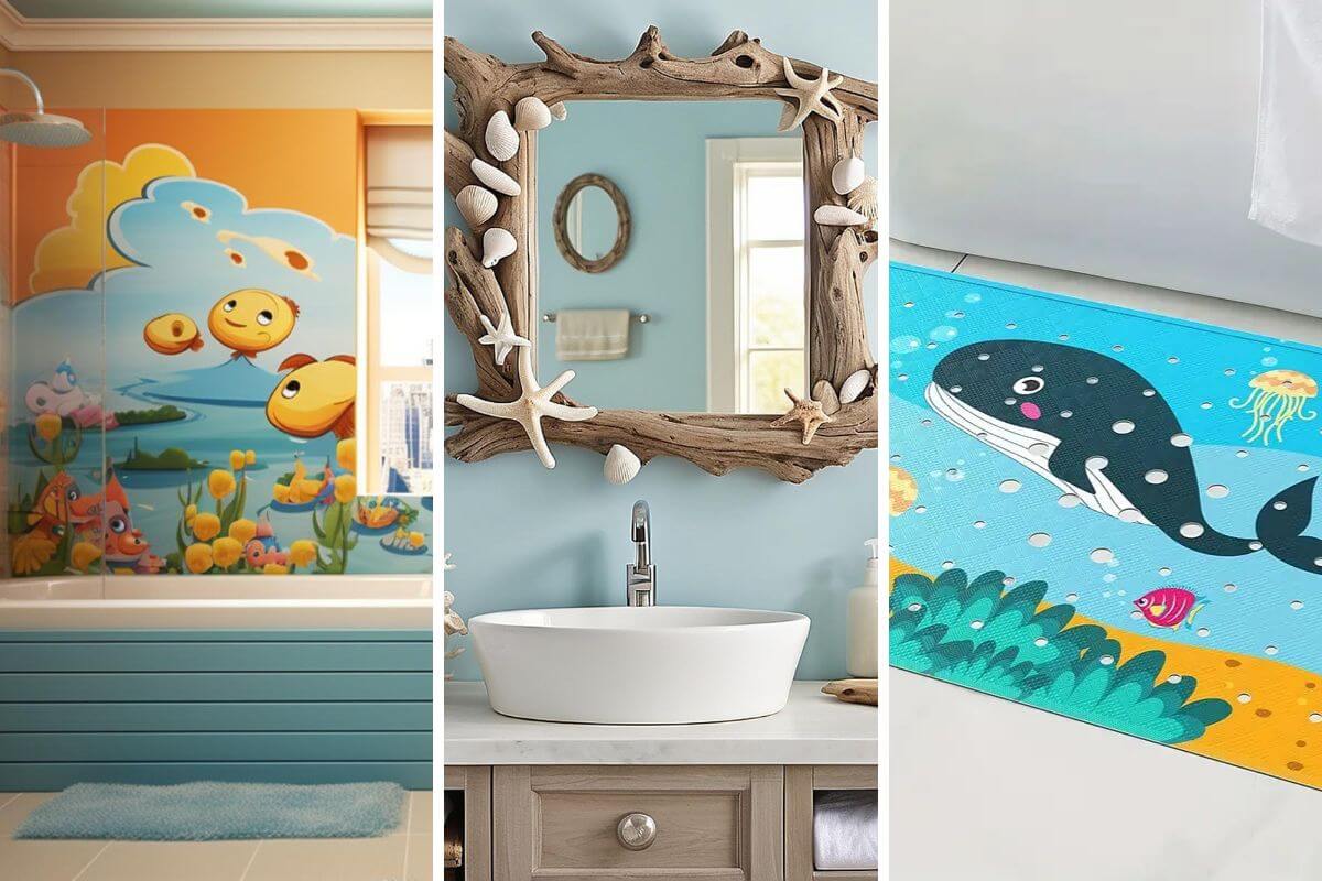 Ideas para decorar baños de niños