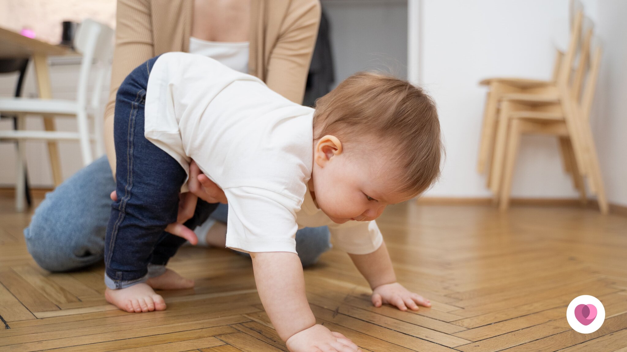 Estos son los 8 tipos de gateo en bebés