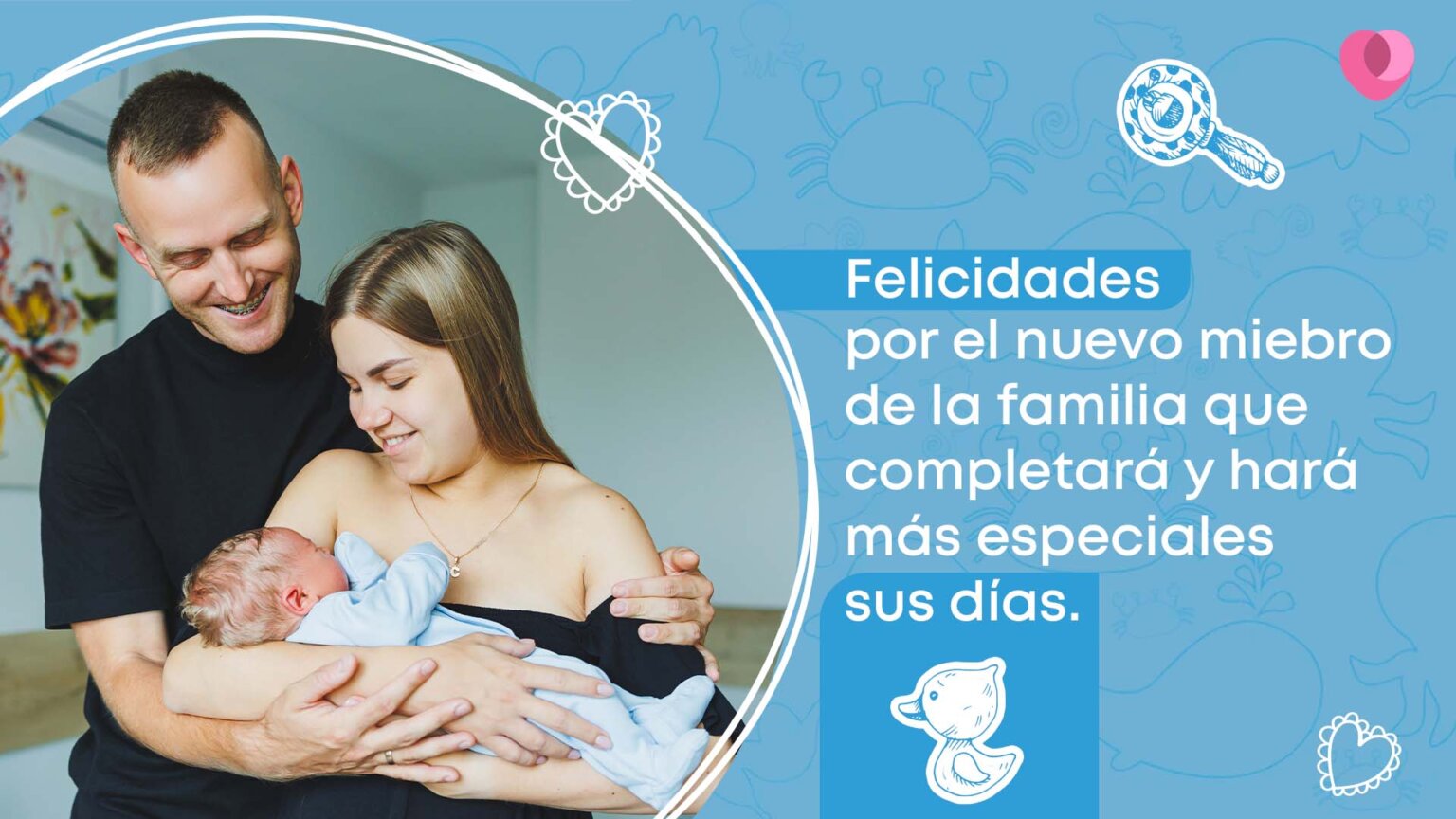 Frases bonitas por la llegada de un recién nacido