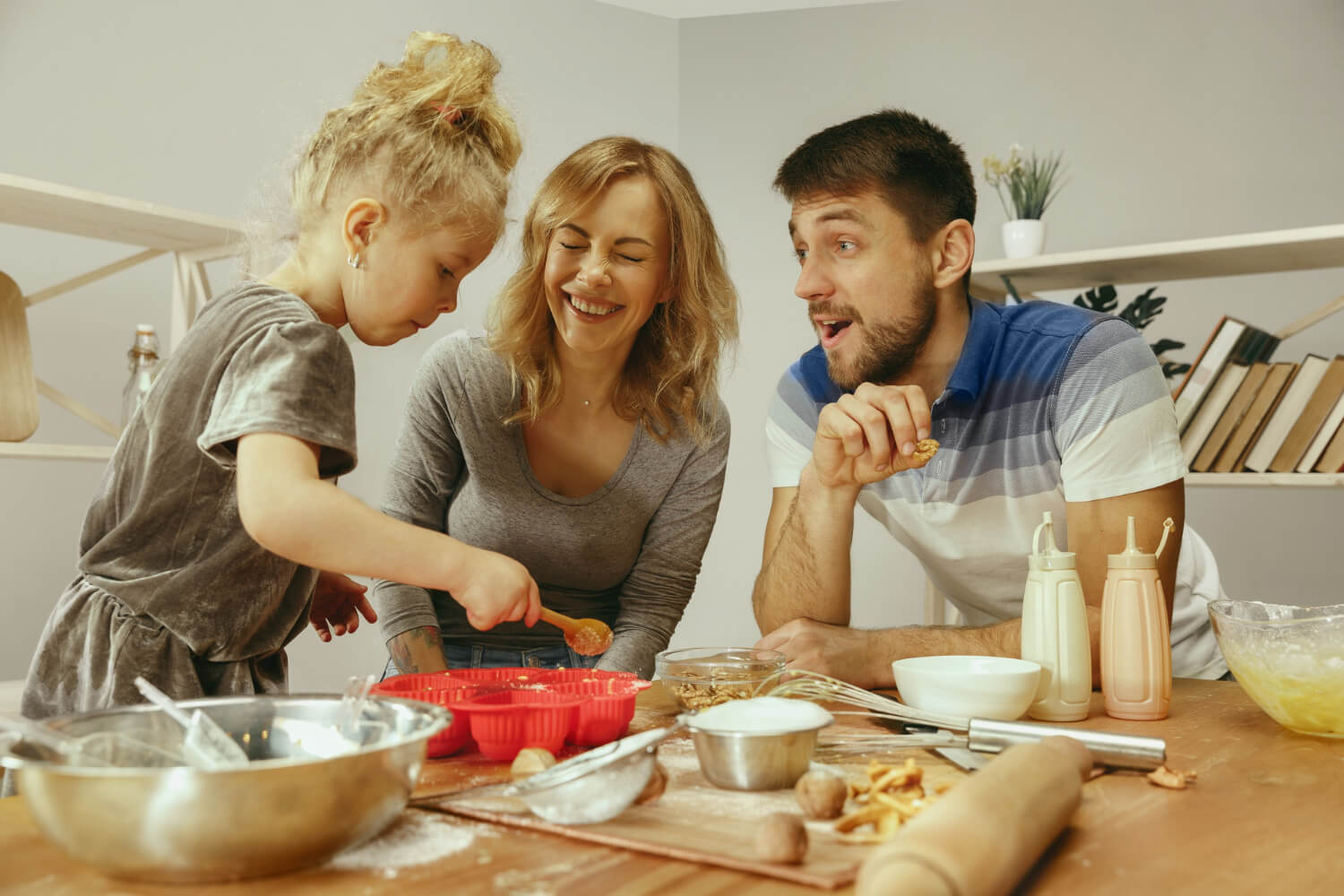 Cocinar en familia