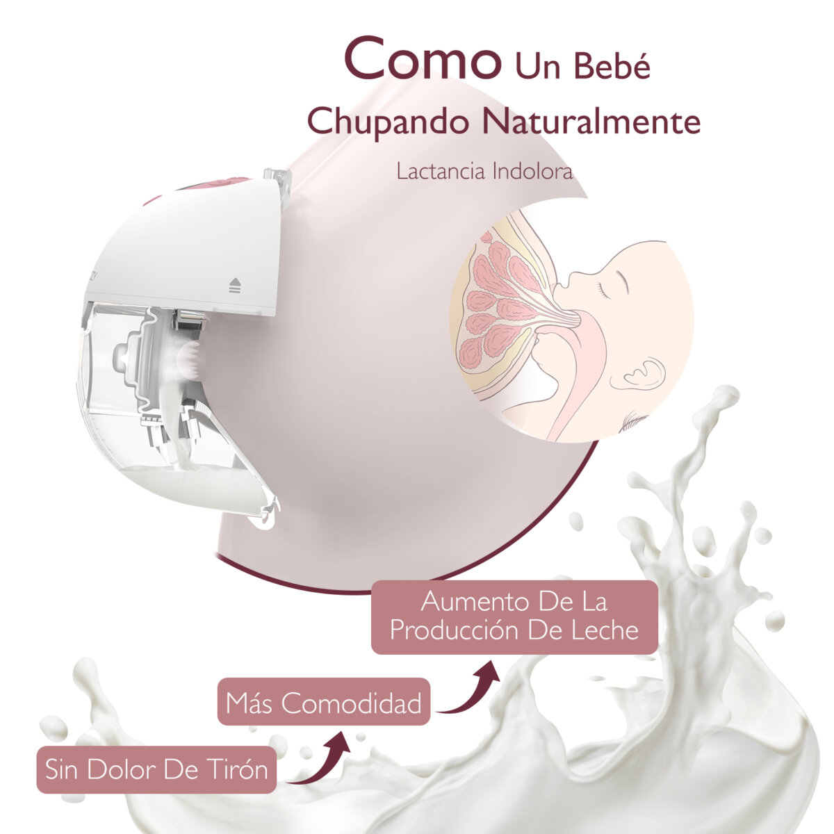 En la página web de Momcozy podrás encontrar diferentes diseños de extractores de alta calidad.