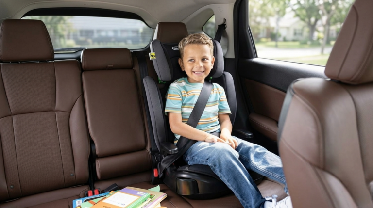 Sistemas de retención infantil para niños de 4 a 7 años.